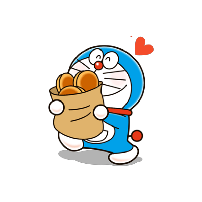 도라야끼를 들고 있는 도라에몽
